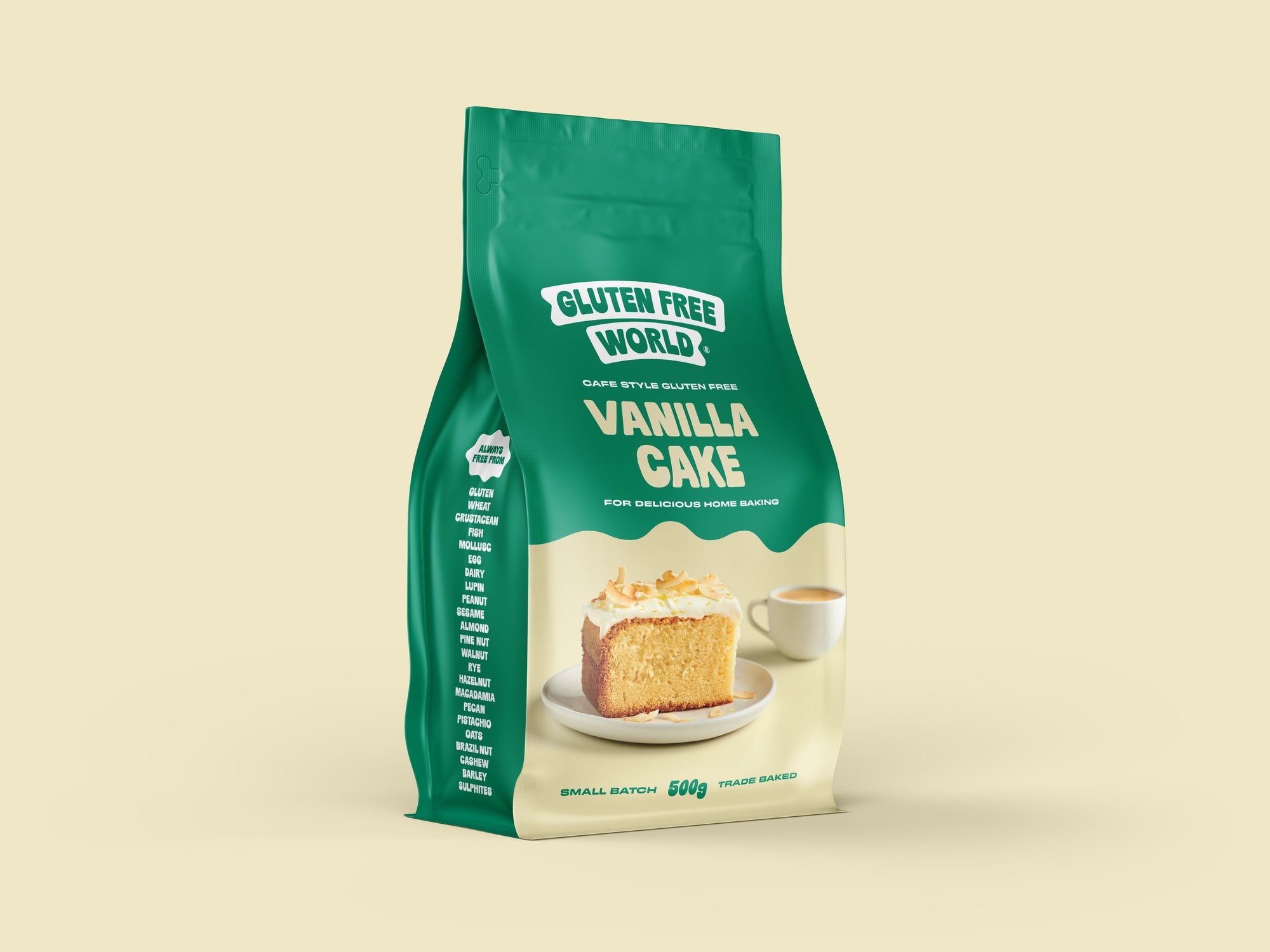 Gluten-Free Vanilla Cake 500g