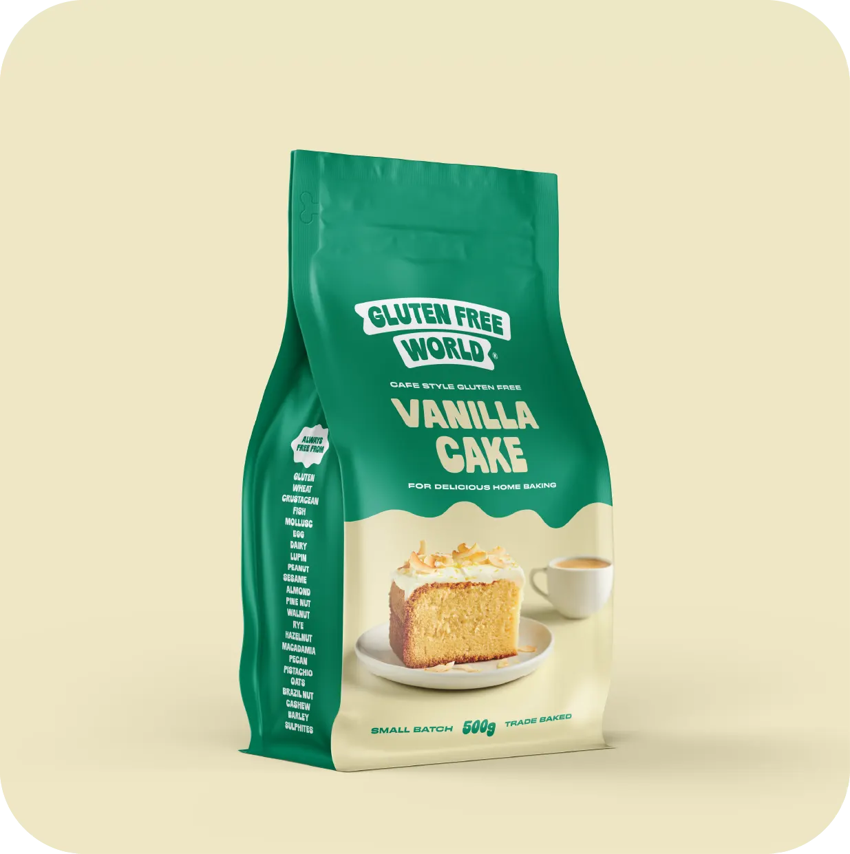 Gluten-Free Vanilla Cake 500g